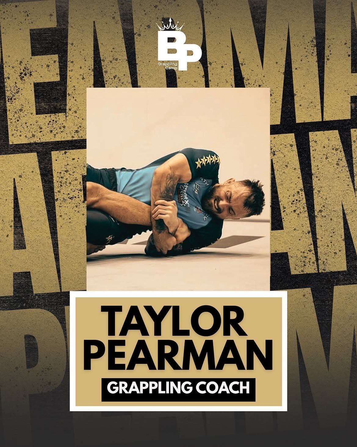 Taylor Pearman, coach de grappling